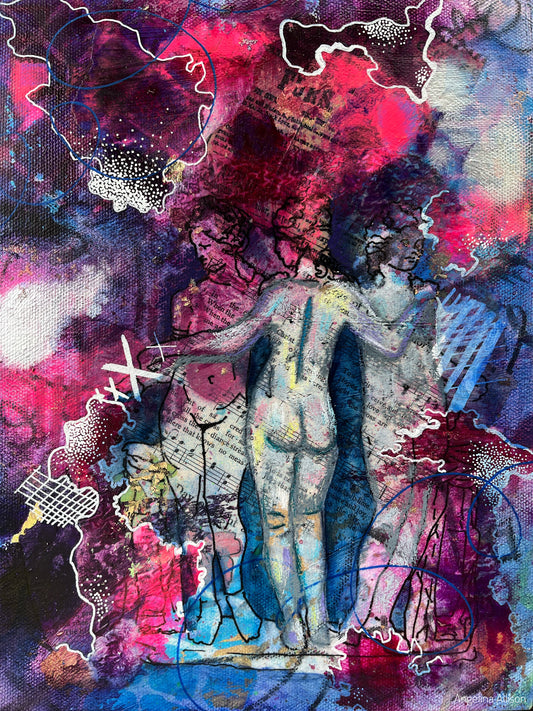 “Hermanas” 8x10” canvas